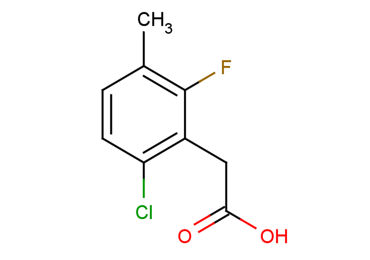 2-(6-chloro-2-fluoro-3-methylphenyl)acetic acid