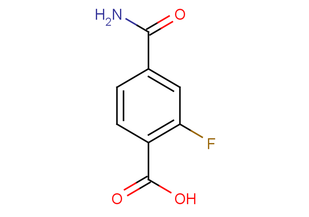 4-carbamoyl-2-fluorobenzoic acid