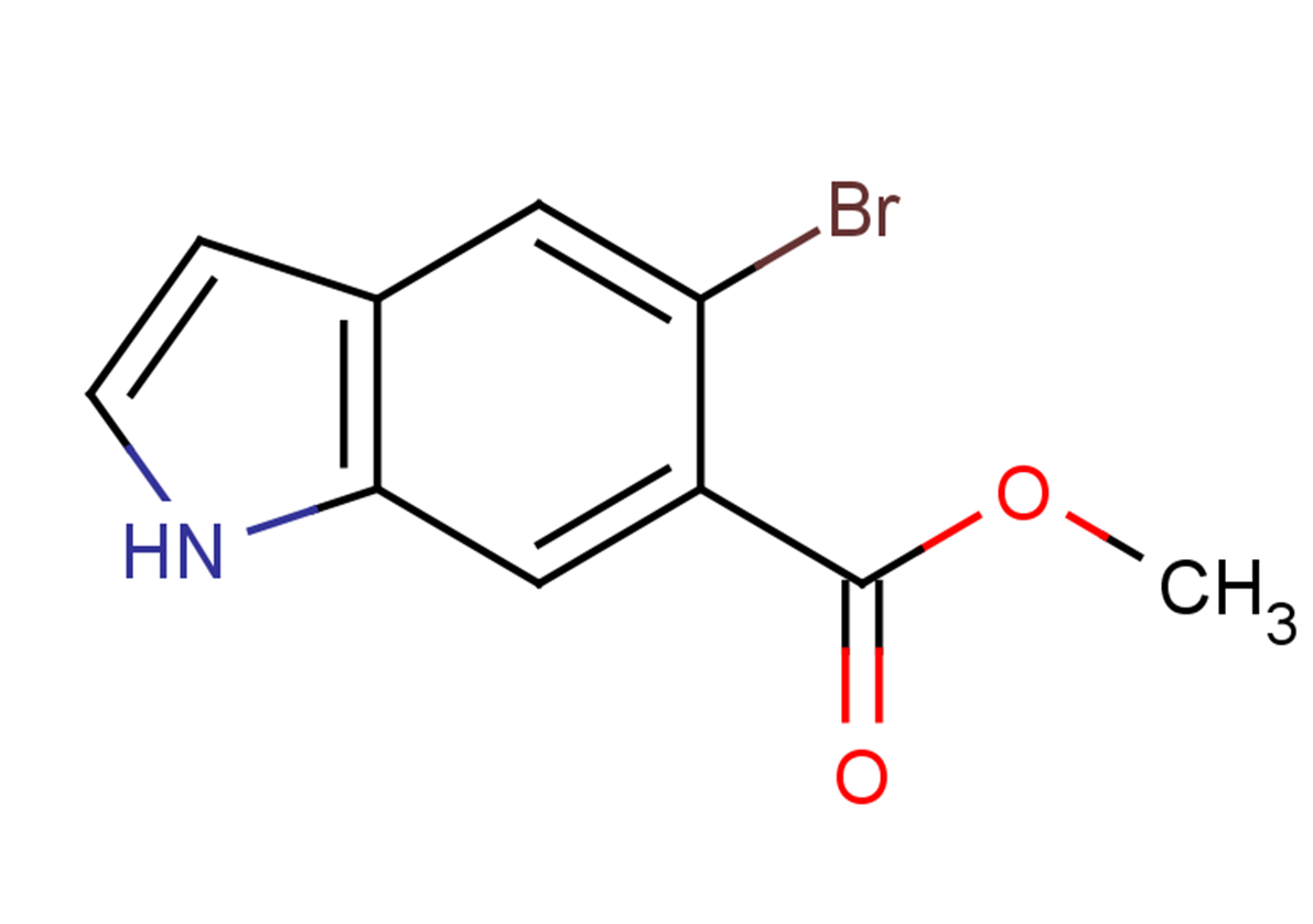 methyl 5-bromo-1H-indole-6-carboxylate