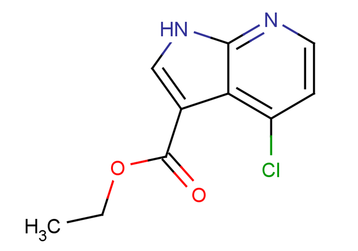 ethyl 4-chloro-1H-pyrrolo[2,3-b]pyridine-3-carboxylate