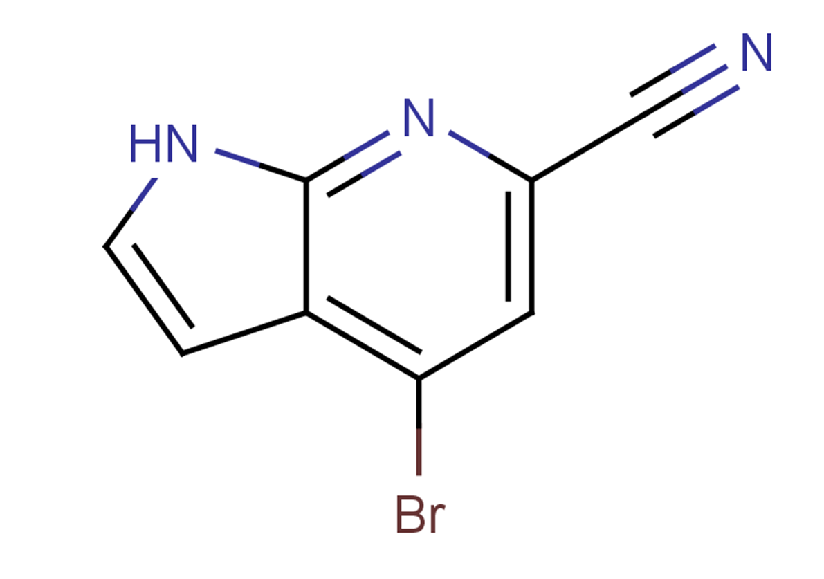 4-bromo-1H-pyrrolo[2,3-b]pyridine-6-carbonitrile