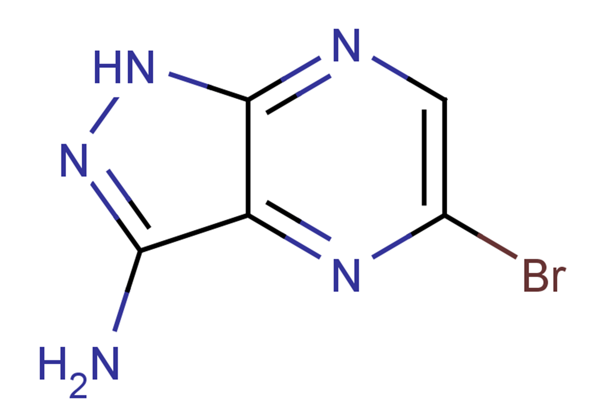 5-bromo-1H-pyrazolo[3,4-b]pyrazin-3-amine