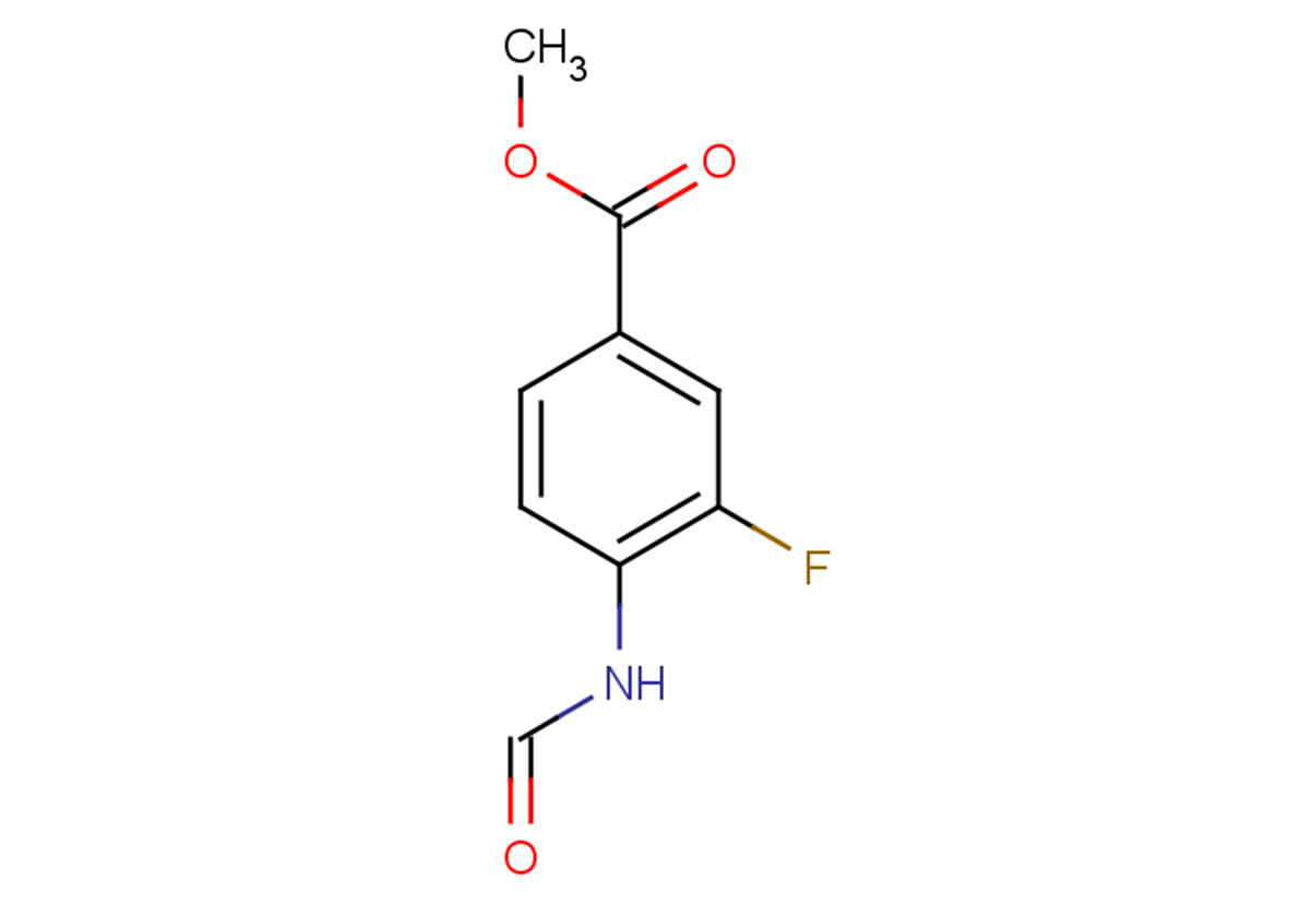 methyl 3-fluoro-4-formamidobenzoate