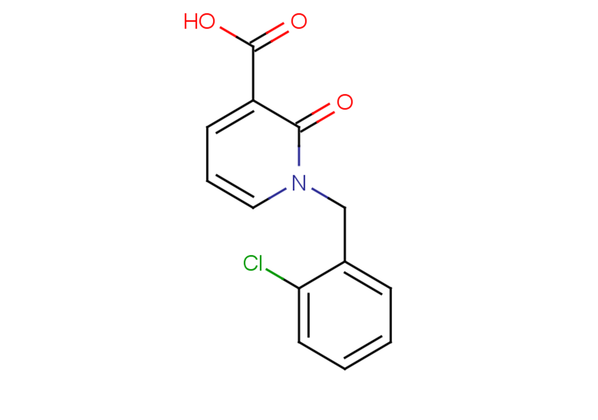 1-[(2-chlorophenyl)methyl]-2-oxo-1,2-dihydropyridine-3-carboxylic acid