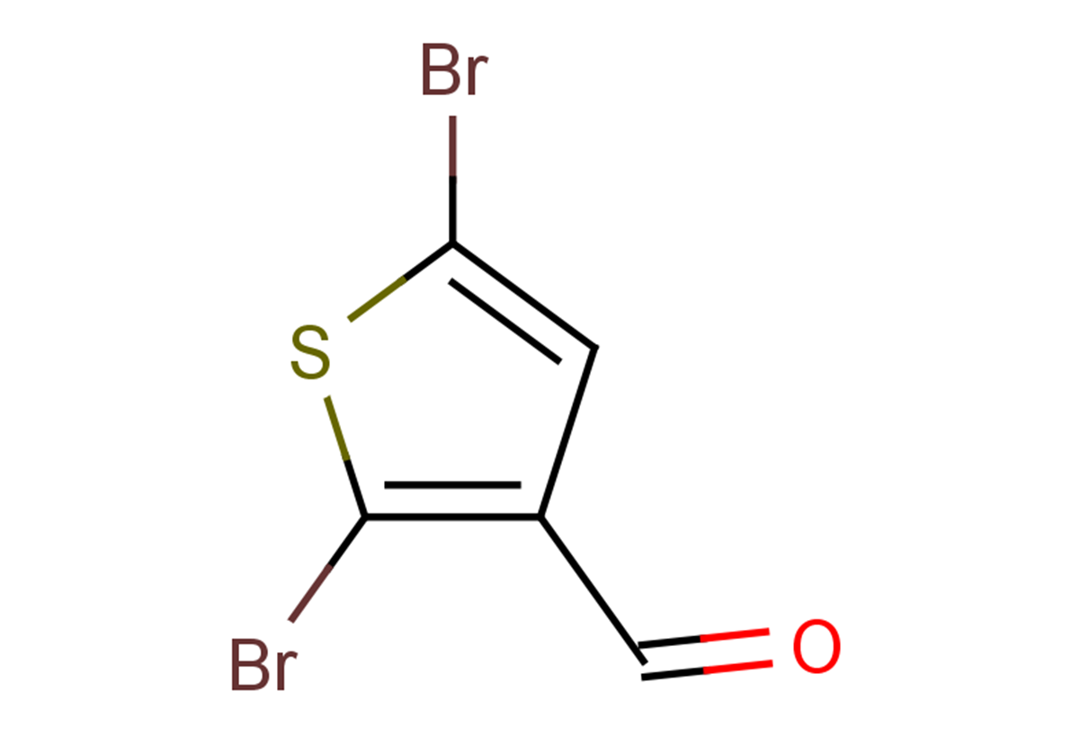 2,5-dibromothiophene-3-carbaldehyde