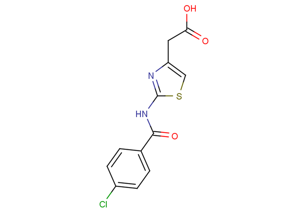2-{2-[(4-chlorobenzene)amido]-1,3-thiazol-4-yl}acetic acid