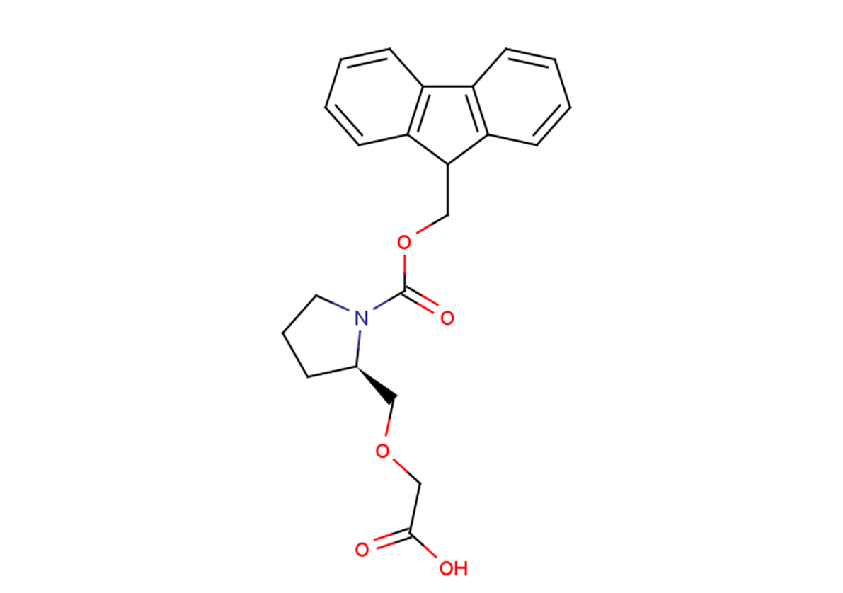 2-{[(2R)-1-[(9H-fluoren-9-ylmethoxy)carbonyl]pyrrolidin-2-yl]methoxy}acetic acid