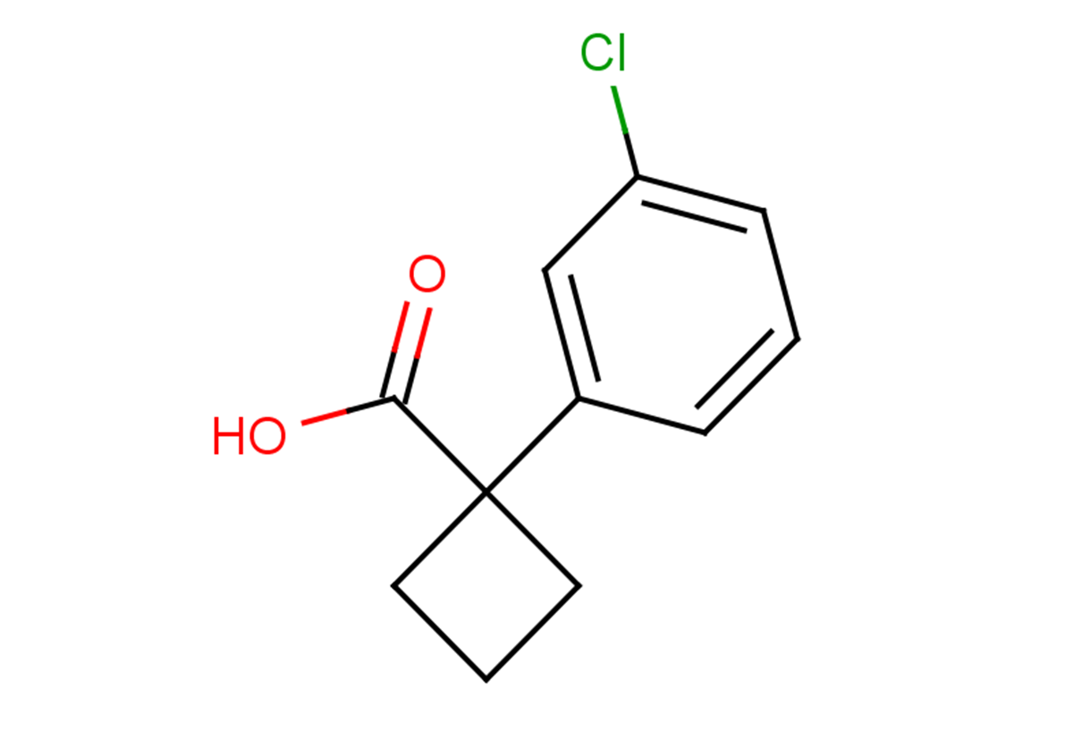 1-(3-chlorophenyl)cyclobutane-1-carboxylic acid