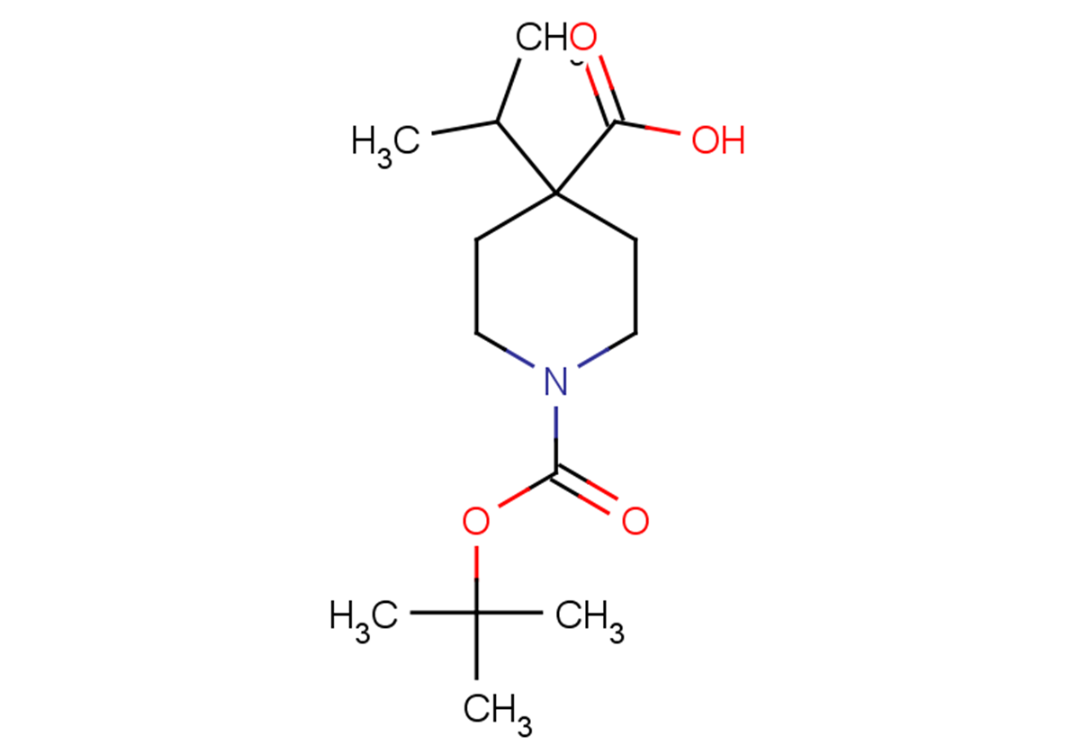 1-[(tert-butoxy)carbonyl]-4-(propan-2-yl)piperidine-4-carboxylic acid