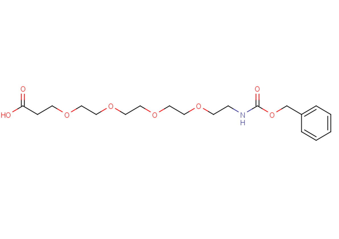 1-{[(benzyloxy)carbonyl]amino}-3,6,9,12-tetraoxapentadecan-15-oic acid