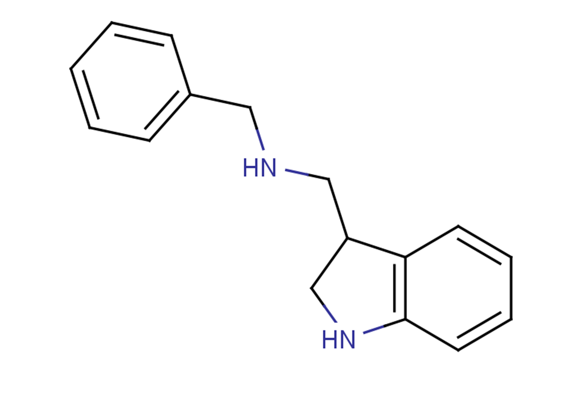 benzyl(2,3-dihydro-1H-indol-3-ylmethyl)amine