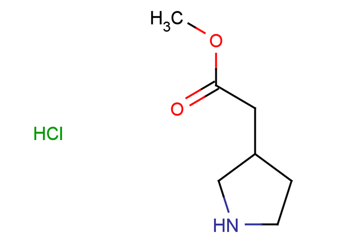 methyl 2-(pyrrolidin-3-yl)acetate hydrochloride