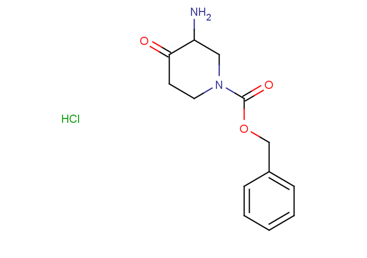 benzyl 3-amino-4-oxopiperidine-1-carboxylate hydrochloride