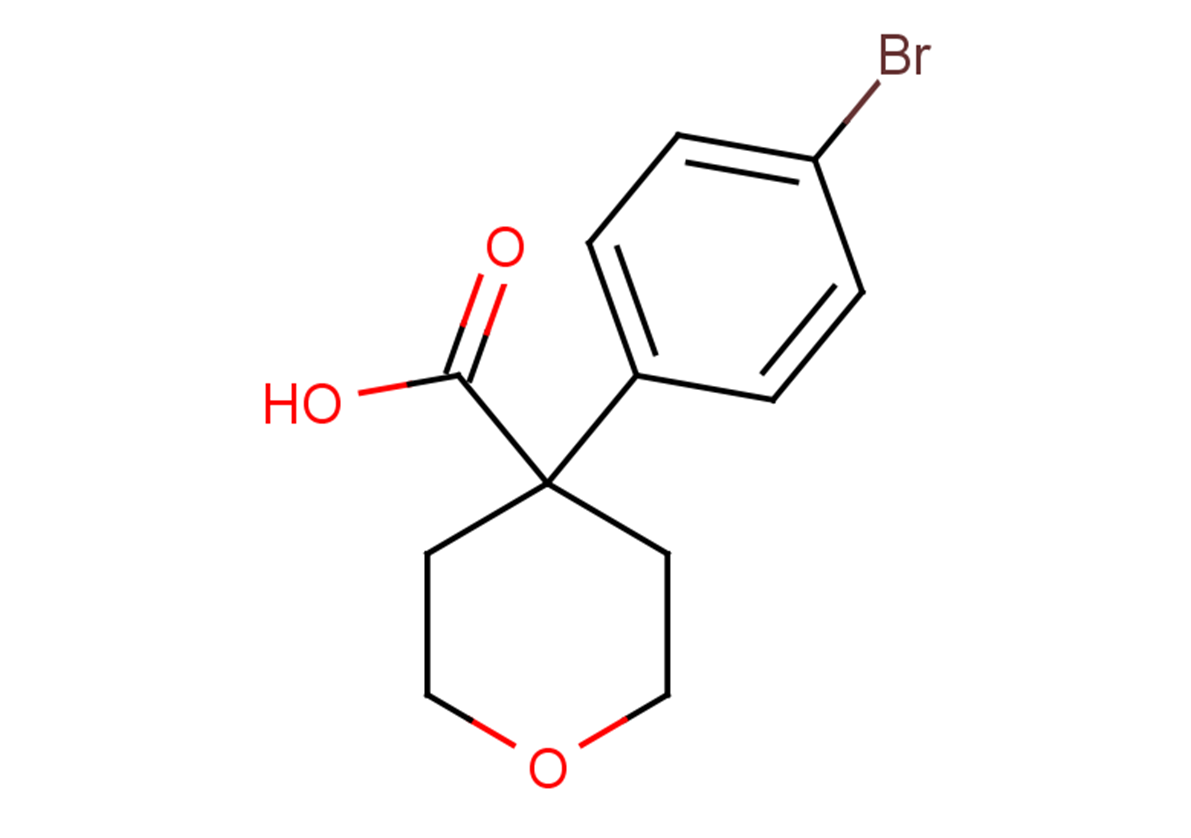 4-(4-bromophenyl)oxane-4-carboxylic acid