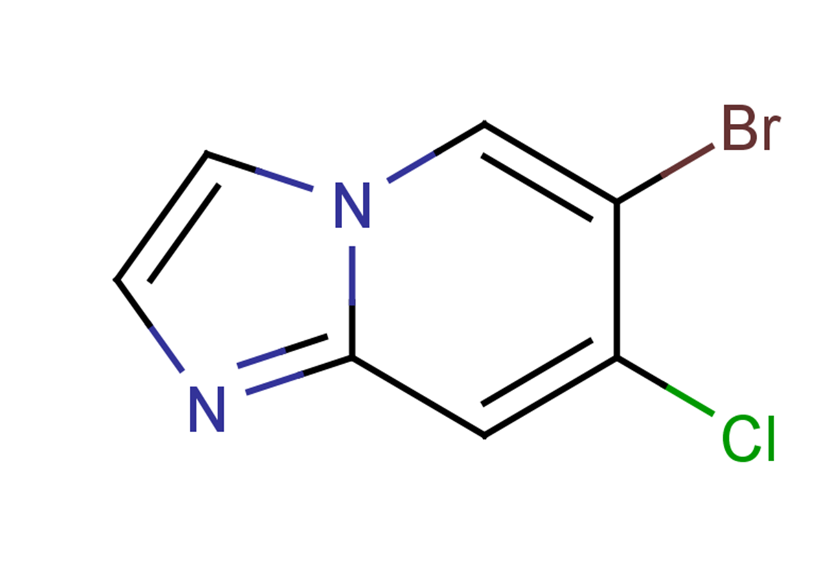 6-bromo-7-chloroimidazo[1,2-a]pyridine