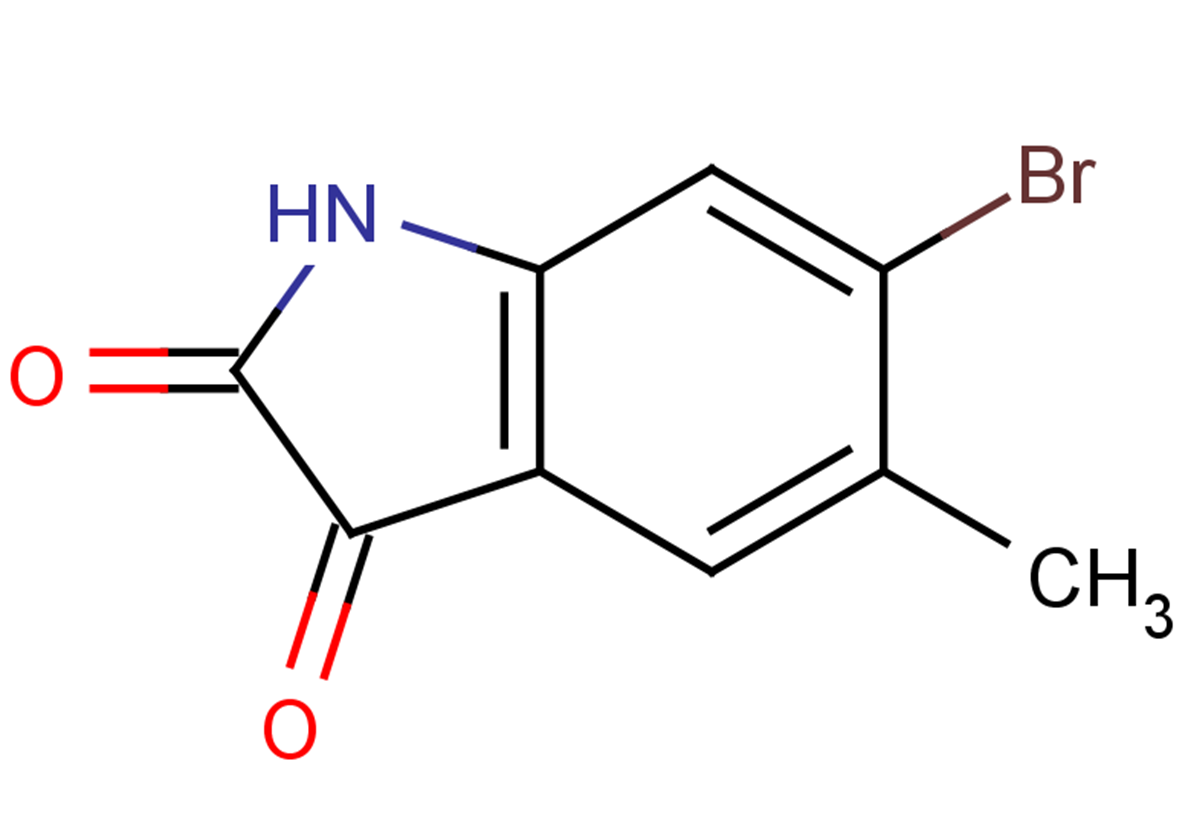6-bromo-5-methyl-2,3-dihydro-1H-indole-2,3-dione