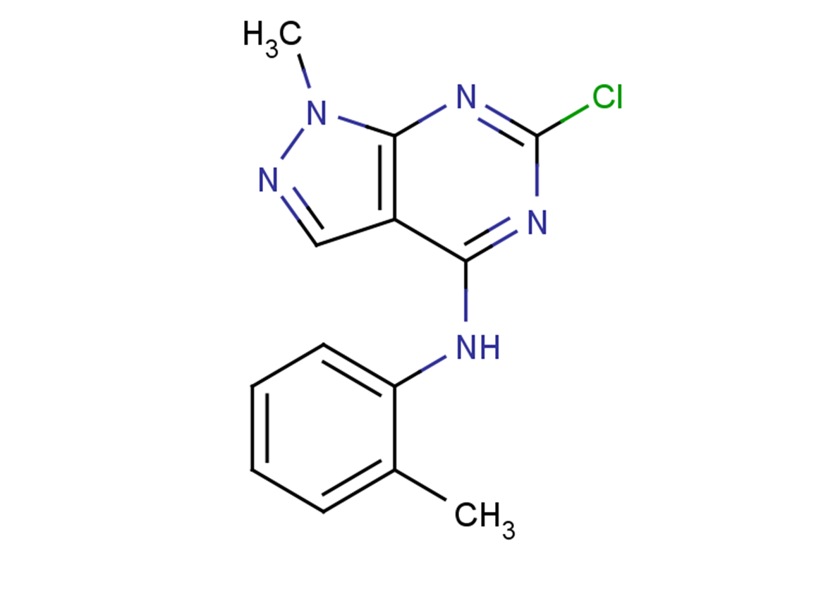 6-chloro-1-methyl-N-(2-methylphenyl)-1H-pyrazolo[3,4-d]pyrimidin-4-amine