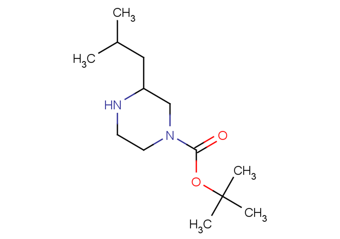 tert-butyl 3-(2-methylpropyl)piperazine-1-carboxylate