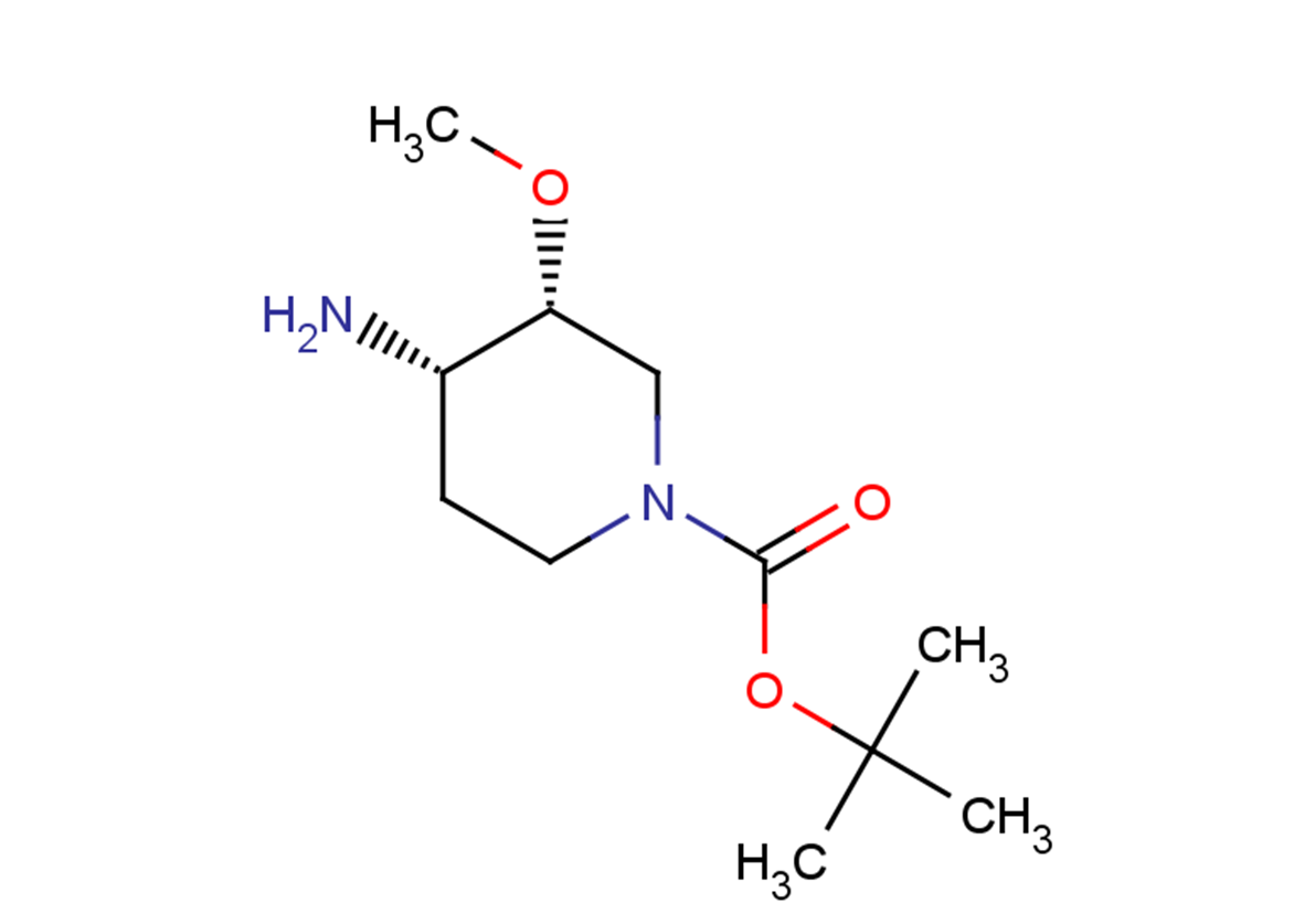 tert-butyl (3R,4S)-4-amino-3-methoxypiperidine-1-carboxylate