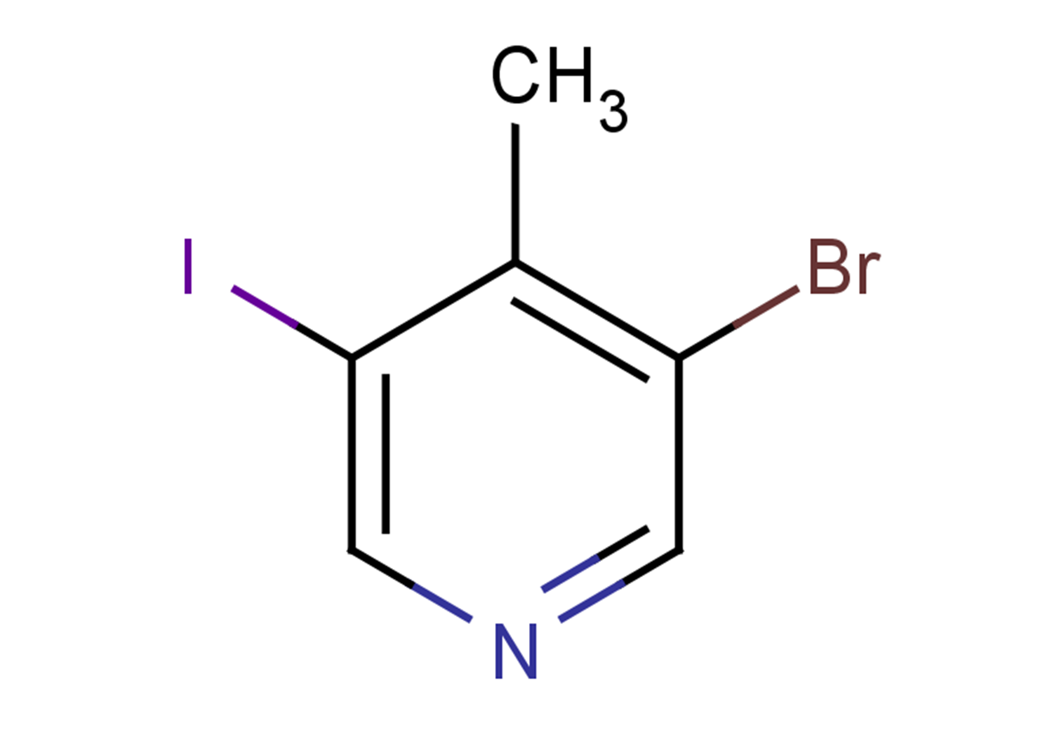 3-bromo-5-iodo-4-methylpyridine