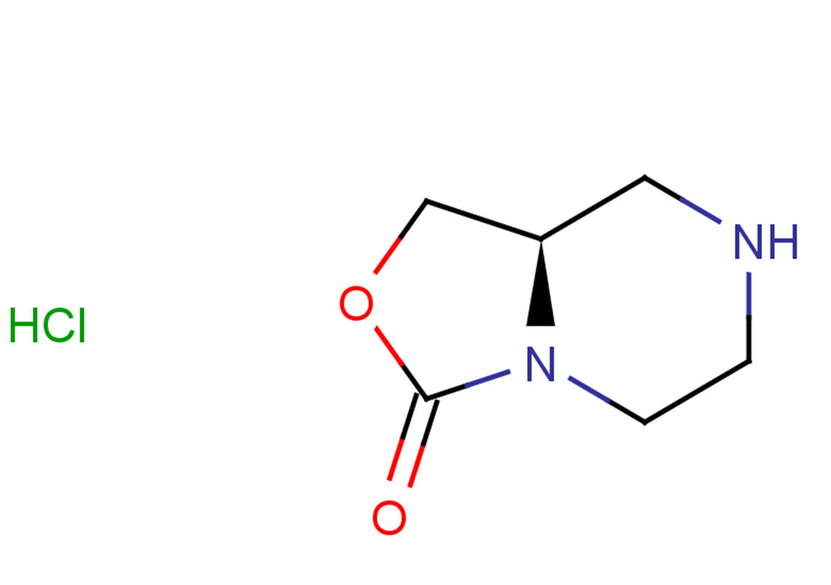 (3aR)-hexahydro-1H-[1,3]oxazolo[3,4-a]piperazin-1-one hydrochloride