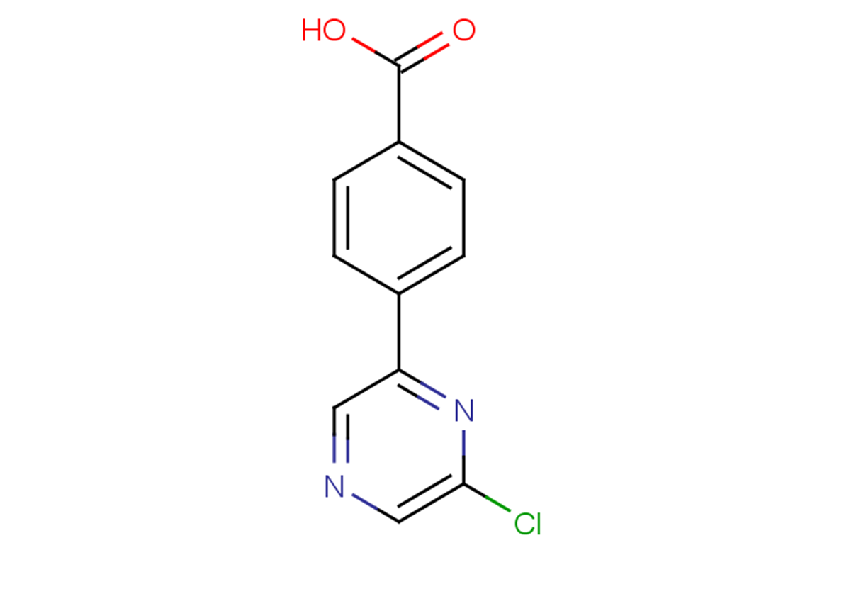 4-(6-chloropyrazin-2-yl)benzoic acid