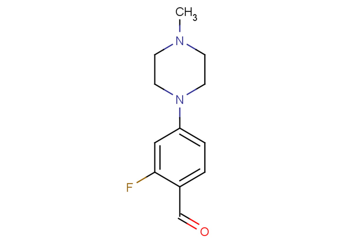 2-fluoro-4-(4-methylpiperazin-1-yl)benzaldehyde