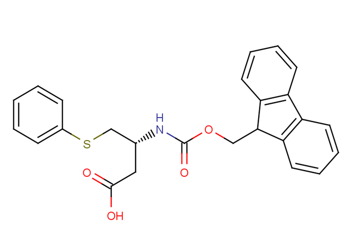 (3R)-3-{[(9H-fluoren-9-ylmethoxy)carbonyl]amino}-4-(phenylsulfanyl)butanoic acid