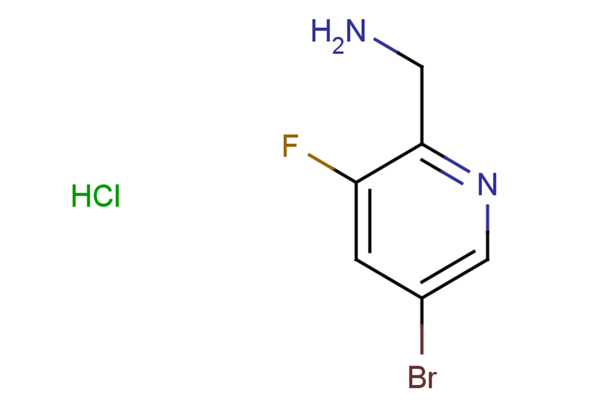 (5-bromo-3-fluoropyridin-2-yl)methanamine hydrochloride