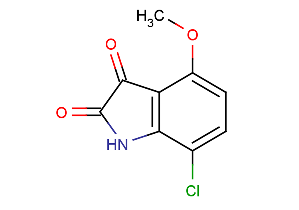 7-chloro-4-methoxy-2,3-dihydro-1H-indole-2,3-dione