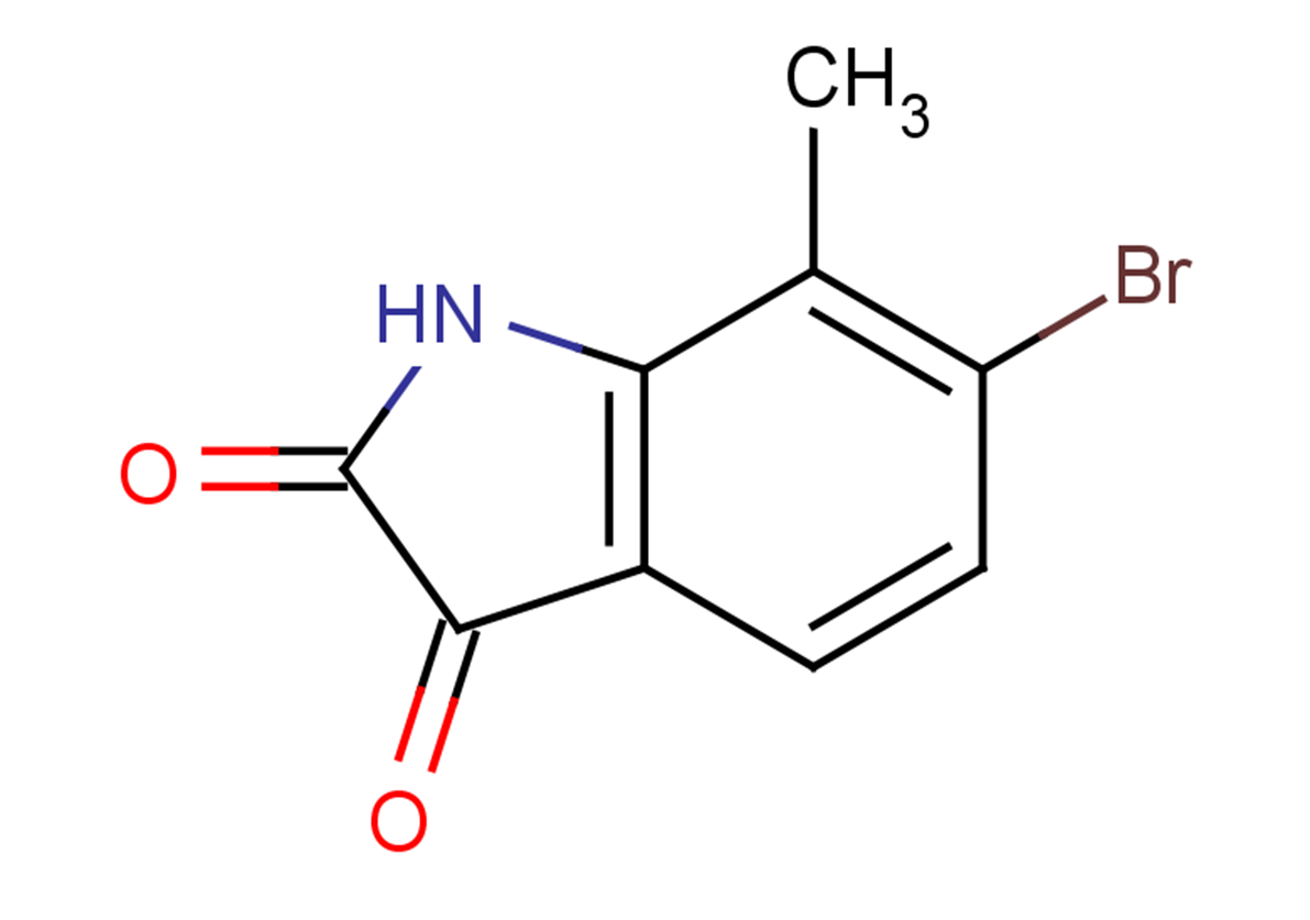 6-bromo-7-methyl-2,3-dihydro-1H-indole-2,3-dione