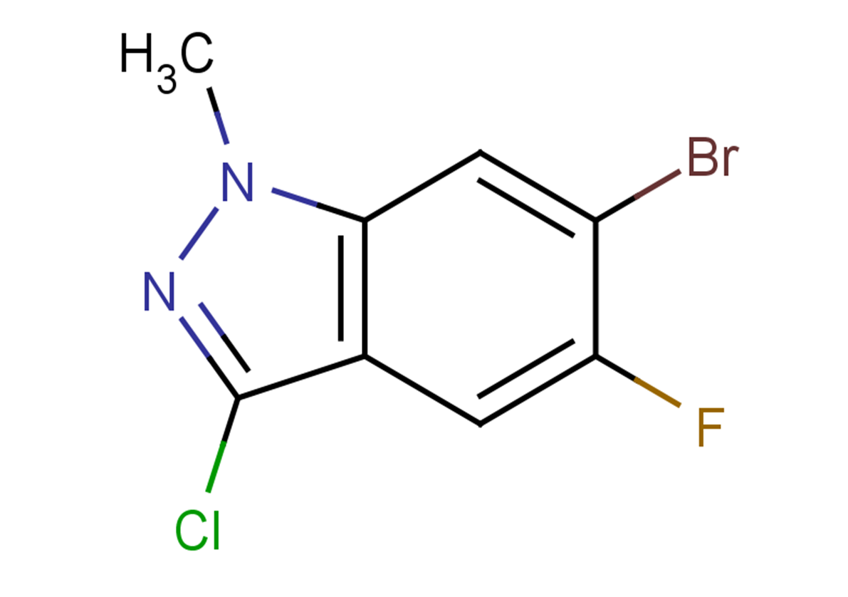 6-bromo-3-chloro-5-fluoro-1-methyl-1H-indazole
