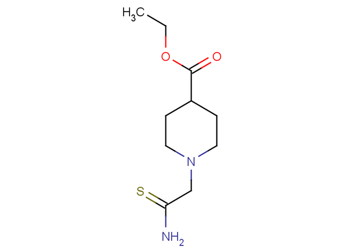 ethyl 1-(carbamothioylmethyl)piperidine-4-carboxylate