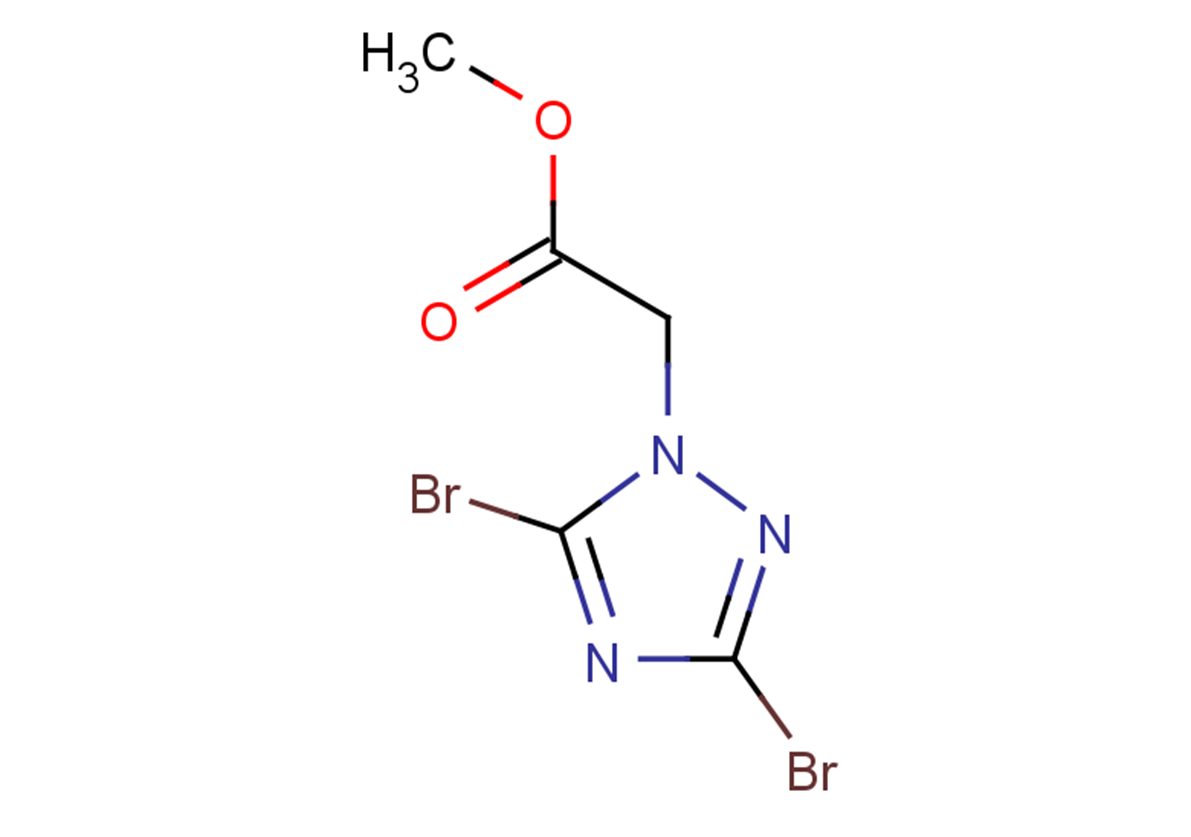 methyl 2-(3,5-dibromo-1H-1,2,4-triazol-1-yl)acetate