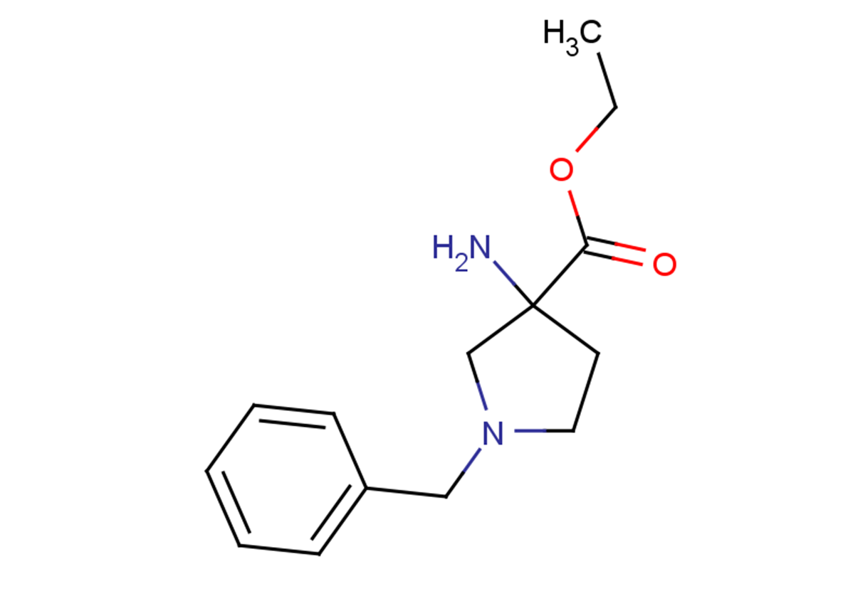 ethyl 3-amino-1-benzylpyrrolidine-3-carboxylate