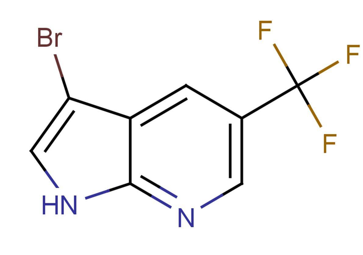 3-bromo-5-(trifluoromethyl)-1H-pyrrolo[2,3-b]pyridine