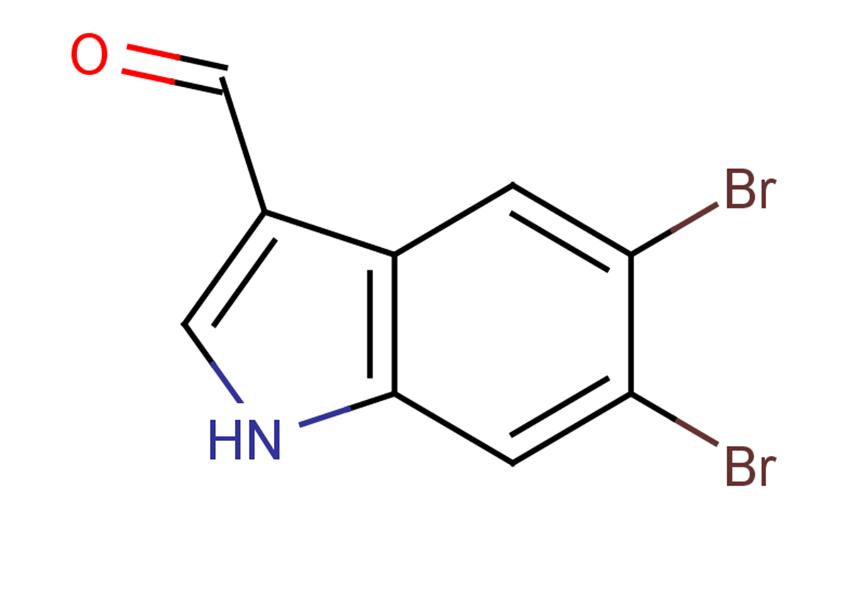 5,6-dibromo-1H-indole-3-carbaldehyde
