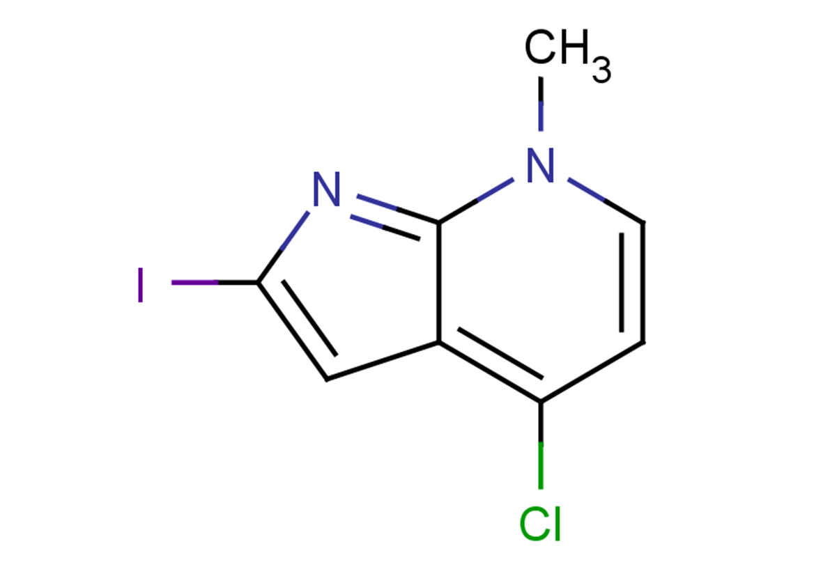 4-chloro-6-iodo-1-methyl-1H-pyrrolo[2,3-b]pyridine