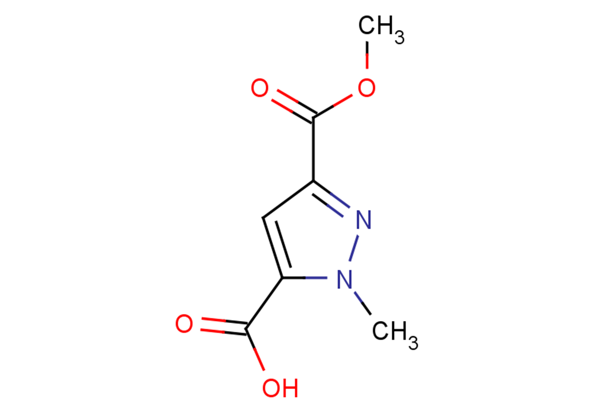 3-(methoxycarbonyl)-1-methyl-1H-pyrazole-5-carboxylic acid