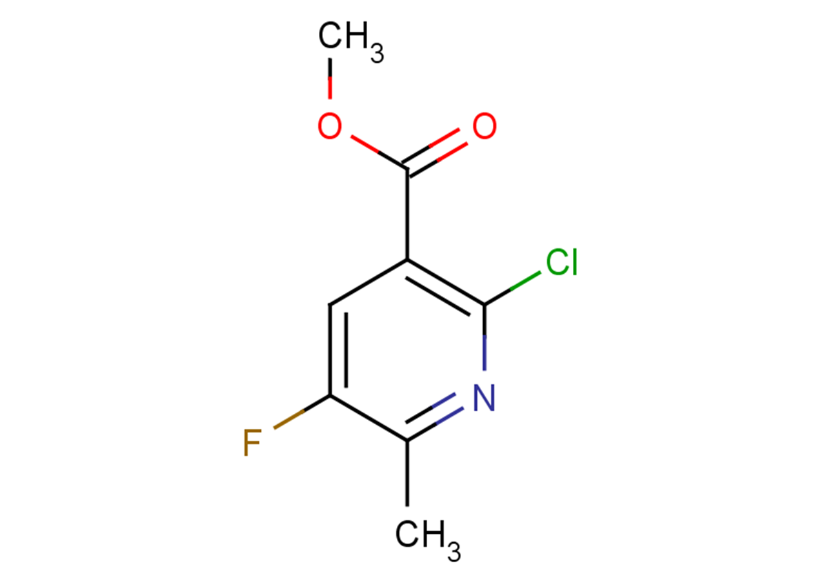 methyl 2-chloro-5-fluoro-6-methylpyridine-3-carboxylate