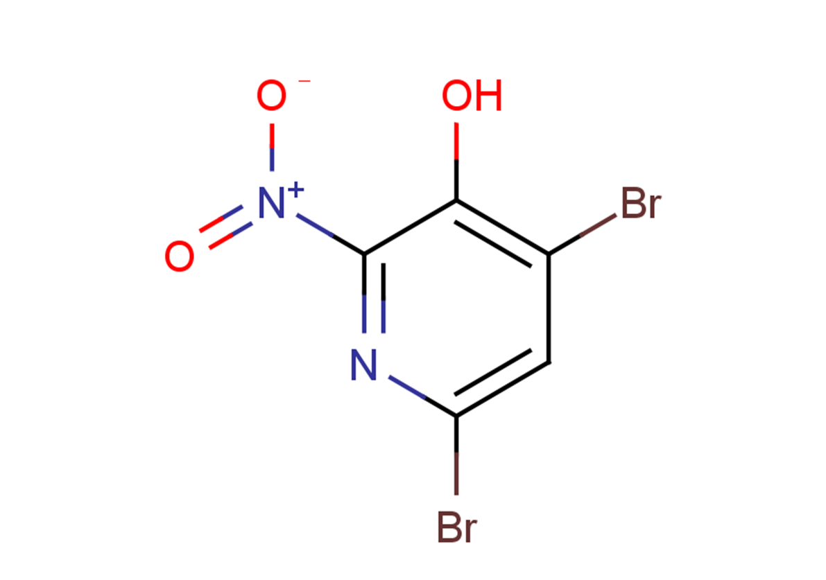 4,6-dibromo-2-nitropyridin-3-ol