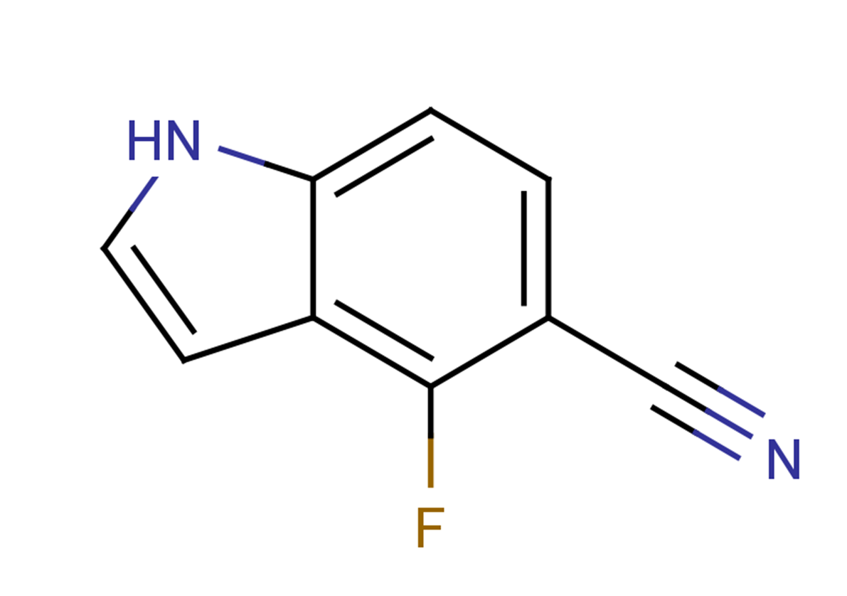 4-fluoro-1H-indole-5-carbonitrile