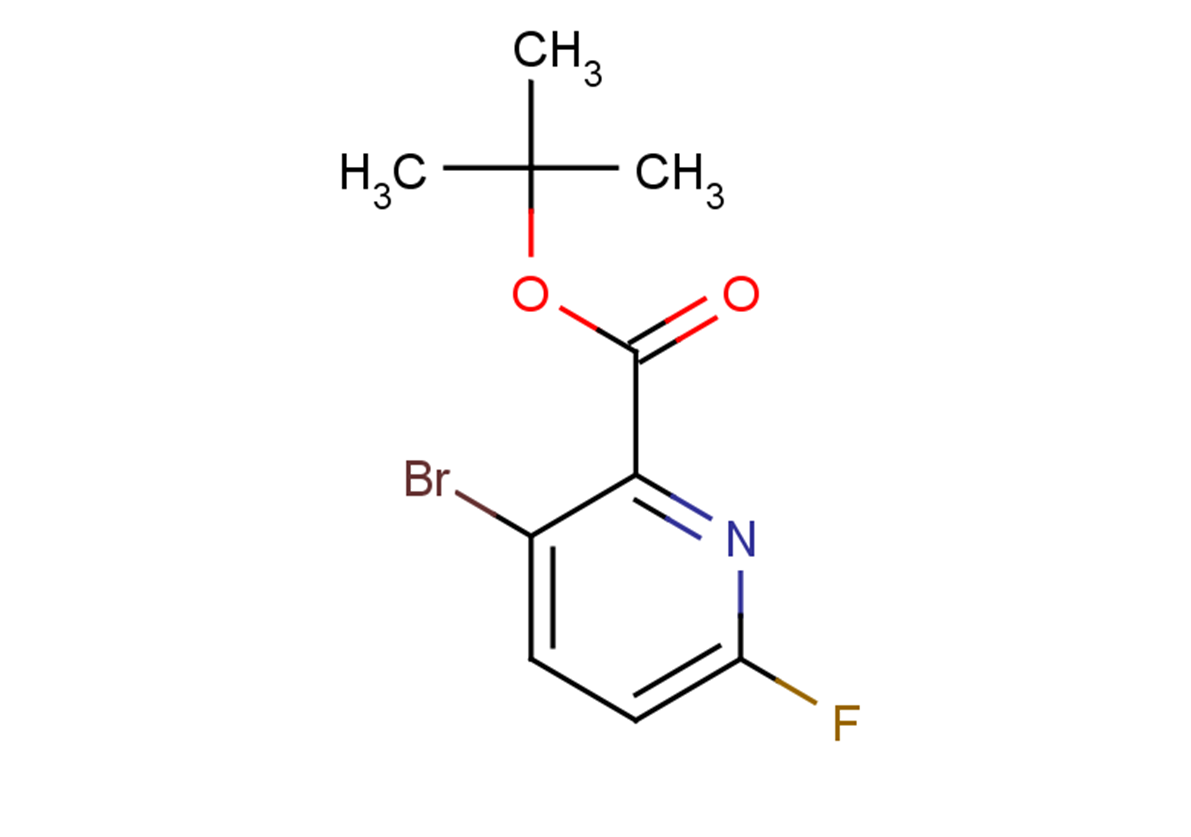 tert-butyl 3-bromo-6-fluoropyridine-2-carboxylate