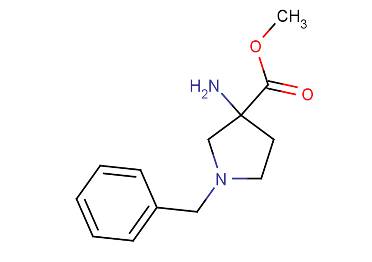 methyl 3-amino-1-benzylpyrrolidine-3-carboxylate