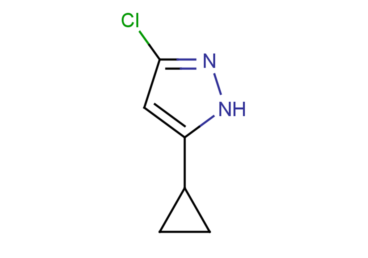 3-chloro-5-cyclopropyl-1H-pyrazole