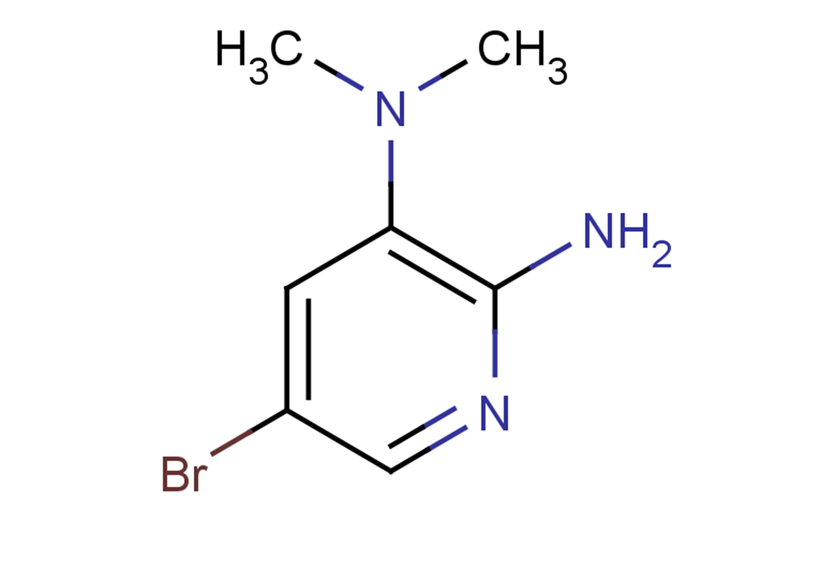 5-bromo-3-N,3-N-dimethylpyridine-2,3-diamine