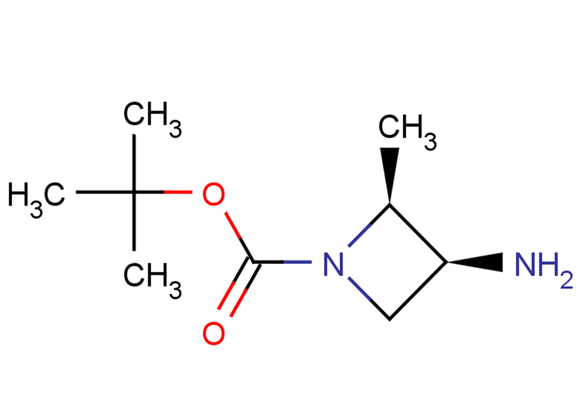 tert-butyl (2S,3S)-3-amino-2-methylazetidine-1-carboxylate