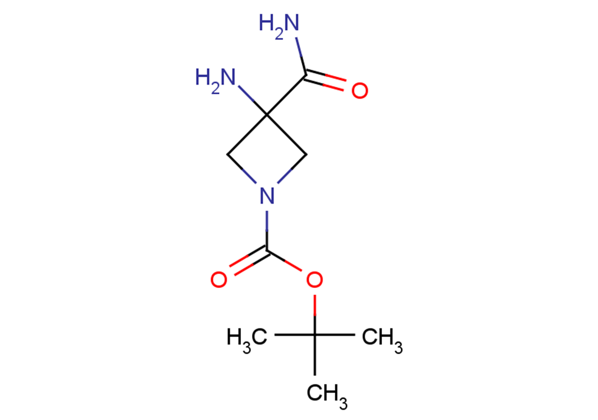 tert-butyl 3-amino-3-carbamoylazetidine-1-carboxylate