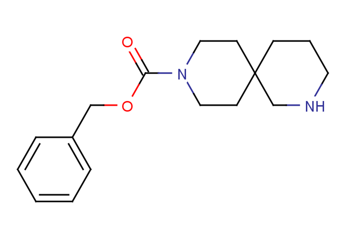 benzyl 2,9-diazaspiro[5.5]undecane-9-carboxylate