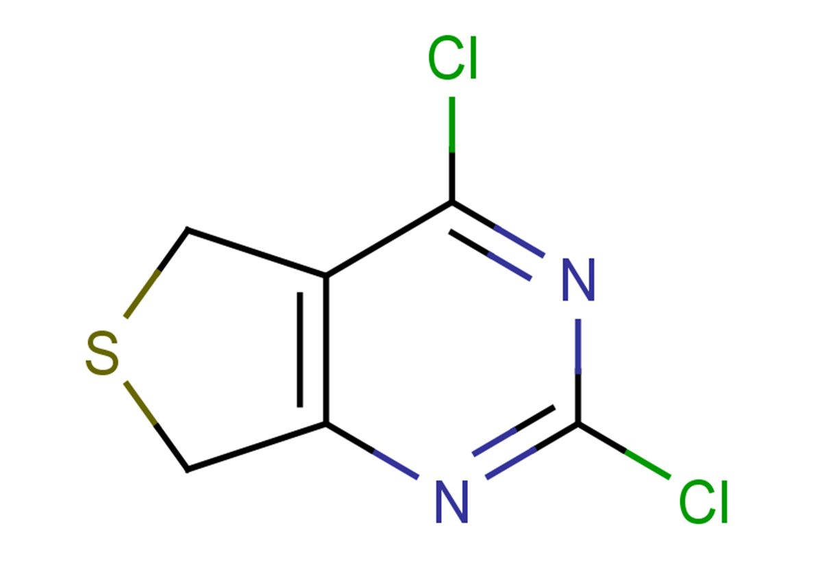 2,4-dichloro-5H,7H-thieno[3,4-d]pyrimidine